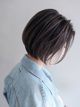 ボブやショートのカットが得意な”SHIKI”実力派Stylistがお客様一人一人の個性を引き出します◎