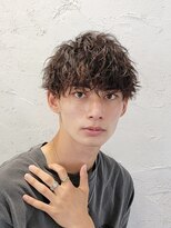 フィフス 原宿(fifth)&nbsp;ツイストスパイラルパーマツーブロックショートレイヤーマッシュ