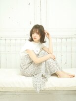 ラプト ビズ 学園前(RAPT bis) 前下がりふわふわボブ vol.2