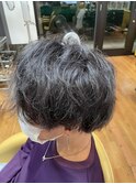 米津玄師風メンズニュアンスパーマ