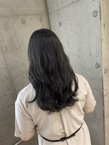 リビンバイアフロート(Livin by afloat)&nbsp;透明感カラー　暗髪　ネイビーブルー　おおたかの森