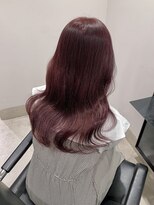 ゴウトゥデイ 渋谷MODI店(GO TODAY)&nbsp;チェリーピンク　ブリーチなしダブルカラー　〈渋谷/渋谷駅〉