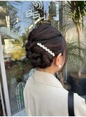 あみこみヘアアレンジ【BELL用賀/桜新町】