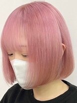 ウィコ 新宿(WICO)&nbsp;ペールピンク☆[新宿駅/切りっぱなしボブ/エアリーロング]