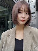 ショートボブ縮毛矯正 10代20代30代40代