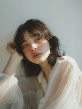 ユニ 江坂(Uni.) カール/セミディ/シアーカラー/姫カット/ショート