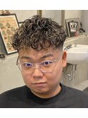 スキンフェード/メッシュパーマ