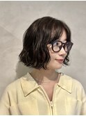 ニュアンスボブパーマ