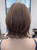 ディフィーノ 青山(DIFINO)&nbsp;【DIFINO 青山】切りっぱなしボブ/ブラウンベージュ