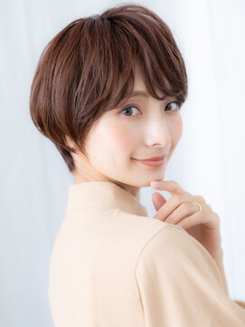 ドクターズ サロン ラブ(Dr's Salon LAB) 立体感ココアブラウン小顔丸みショートi古河20代30代40代