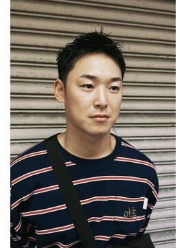 フランクスバーバーザスタンド(Frank’s barber the stand) ラフアップバングE