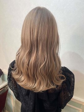 ヘアーサロン リアン 熊谷2号店(hair salon Rien) ミルクティーベージュ♪