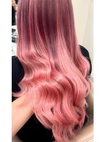 スタイル 横浜(STYLE)&nbsp;ブリーチ/ケアブリーチ/ピンクグラデーション/エクステ