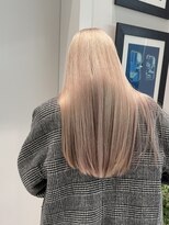 アルティファータ(artifata)&nbsp;ハイトーン ブリーチ ダブルカラー インナーカラー ミルクティー