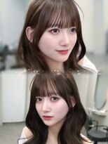 リッカ(LICCA)&nbsp;【Rina】小顔に見える前髪カット/シースルーぱっつん/横髪