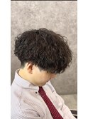 ビジネスマンもOK/ツイストスパイラル/波打ちパーマ
