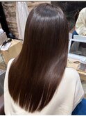 髪質改善トリートメントストレートロングレイヤー20代30代40代