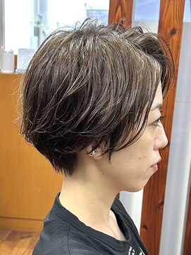 ハーシーバイアポロ 相模大野(HERSHE by apollo) 髪質改善縮毛矯正,レイヤー,縮毛矯正,白髪ぼかしハイライト.白髪