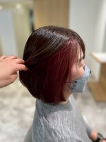 ソイクフ 四条大宮店(SOY-KUFU)&nbsp;20代30代40代イメチェンカットミセスボブイヤリングカラー