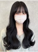 ブラック_イルミナカラー_ヨシンモリ_顔周りレイヤー