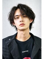 ブリーチ 原宿店(BLEACHi)&nbsp;ルーズウェーブパーマ[波巻きパーマ/センターパート/ツイスパ]