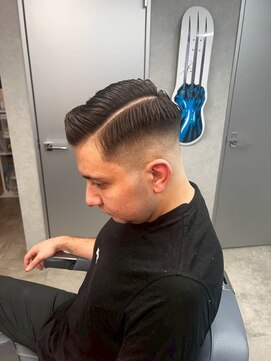 デン 仙台店(DEN) フェザーパーマ/スパイキーショート[榴岡/メンズ/理容室]