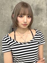 ラック 本厚木店(LUCK) ボブレイヤー×ハイトーンベージュ