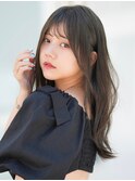 【F】ニュアンスかわいいゆる巻ヘア
