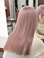 ニコ トウキョウ 渋谷(nico TOKYO)&nbsp;ミルクティーピンクホワイトパープルハイトーンダブルカラー韓国