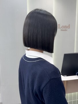 ロンドリゼル 札幌(Lond RiseL) ◯ オリーブグレー/韓国/レイヤーカット/髪質改善/縮毛矯正/札幌