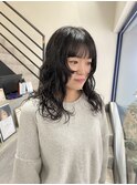 ウェーブパーマ