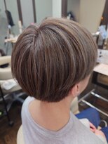 アヴァンス 北花田店(AVANCE)&nbsp;マッシュショート×グレージュ