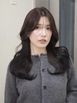 ベレーザシェルト(Beleza scelto) 17321黒髪バタフライカットヨシンモリグレーブラウンリタッチ