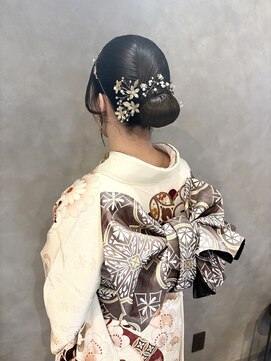 アニュー(anew) 成人式タイトシニヨン