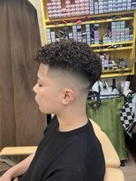 オアゾバーバー(OAZO BARBER) ソフトアフロパーマ