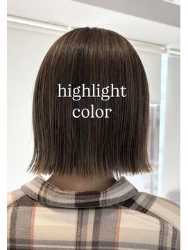 フレイムス ヘアアンドリラックス 東川口店(Frames hair&relax) ハイライトアッシュカラー