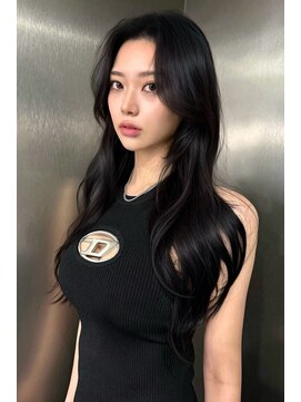 ランズ(LANDS) カーテンバング レイヤーカット 【韓国ヘア 大阪 梅田】