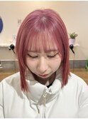 リタッチブリーチ/デザインカラー/ハイトーンピンク