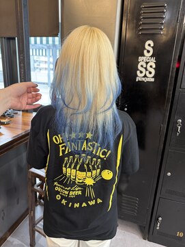 アンドケー 那覇おもろまち店(and K) 抜きっぱなしとブルーカラー