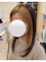 アドラーブル はなみずき店(adorable)&nbsp;【フェイスフレーミングカラー】【大人かわいい】【40代50代】