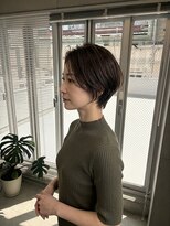 ホロル(horol)&nbsp;長め前髪の大人ハンサムショート