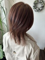 ケイズプラスカラン(HAIR AND MAKEUP K's PLUS calin) ミディアムウルフ