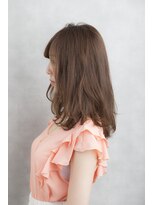 ノブヘアーデザイン 伊勢佐木町店(NOB hairdesign) 〈NOB伊勢佐木町店〉外巻きコテアレンジココアブラウン小顔