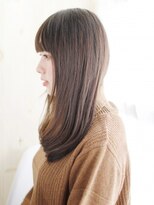 ヘアメイク ナル(hair make nalu) 重め毛先のナチュラルワンカールスタイル