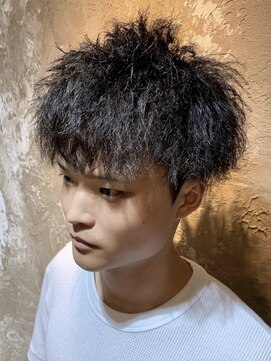 ロバーツヘアー 日野店 ストリートツイストパーマ<理容室><日野/床屋/メンズ>