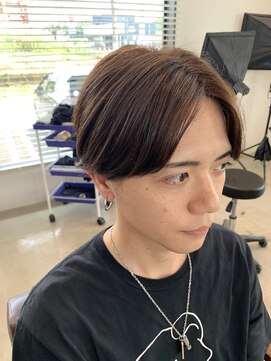 ラ メール ヘア デザイン(La mer HAIR DESIGN) センターパートマッシュ