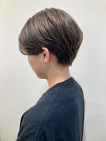 【LIBRE恵比寿】ハンサムショート×ハイライト☆シルバーグレー