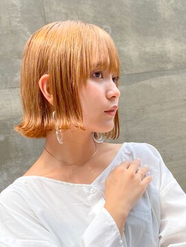 ロンド ルージュ 銀座店(Lond rouge) 大人かわいい 外ハネ ボブ