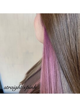 アンルーク ヘア(+1 unluke hair) [+1unluke]2026-SS/inner×pink