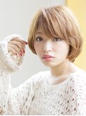 大人かわいい小顔ショートボブ20代30代40代◎
